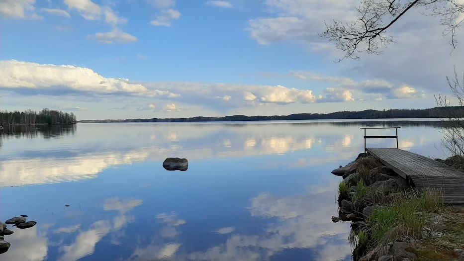 view of lake Kuivajärvi