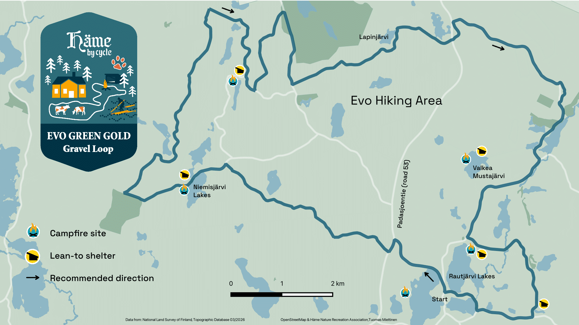 Picture of a routemap